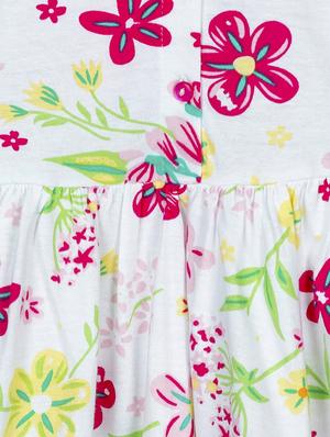 white cotton frock - 17586440 - Standard Image - 3