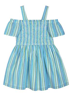 blue striped frocks - 17586446 - Standard Image - 2