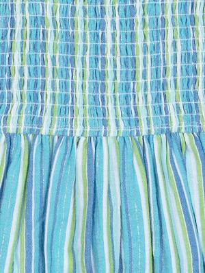 blue striped frocks - 17586446 - Standard Image - 3