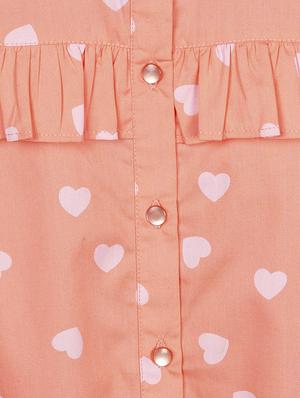 pink printed regular top - 17586565 - Standard Image - 3