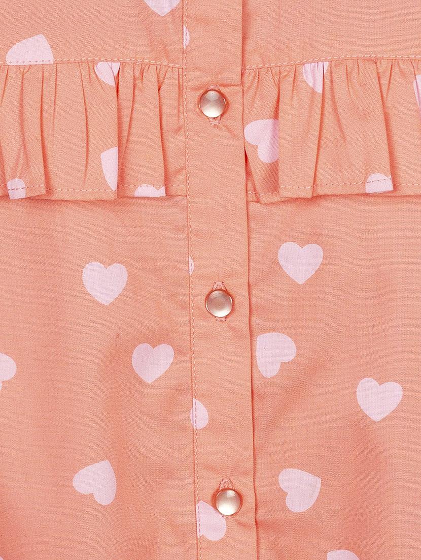 pink printed regular top - 17586565 - Zoom Image - 3
