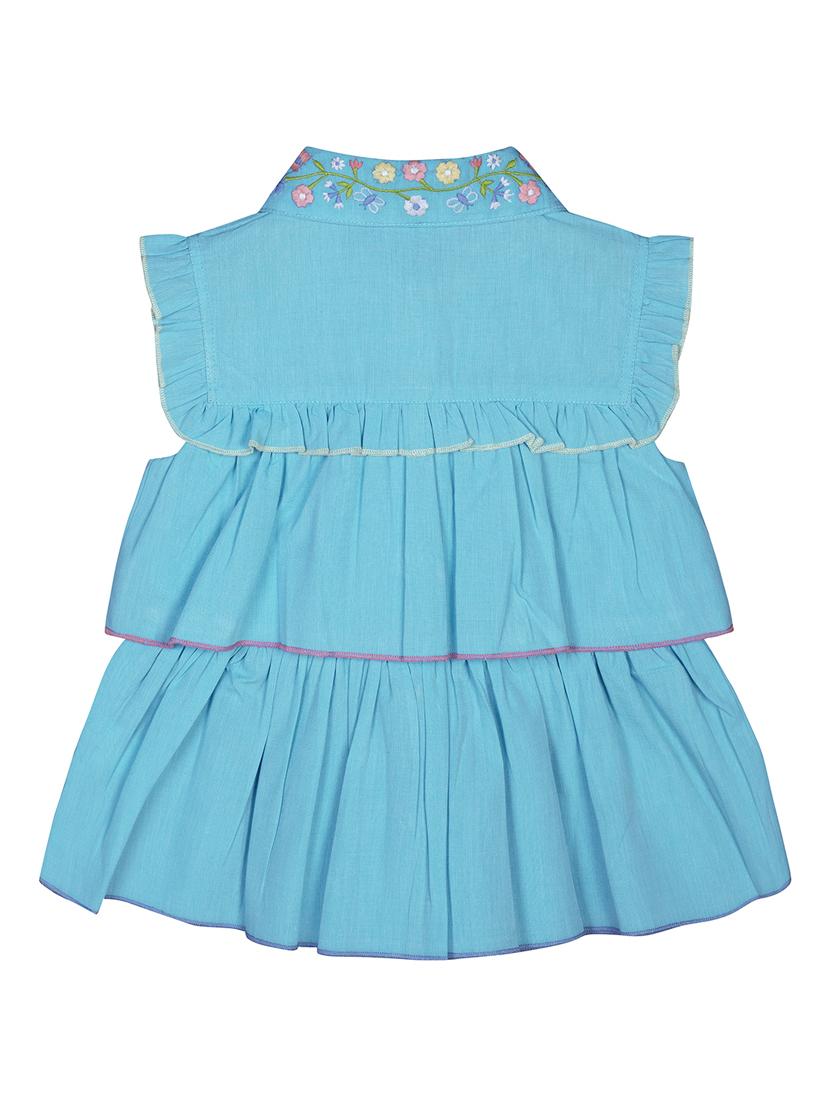 blue cotton regular top - 17586570 - Zoom Image - 2