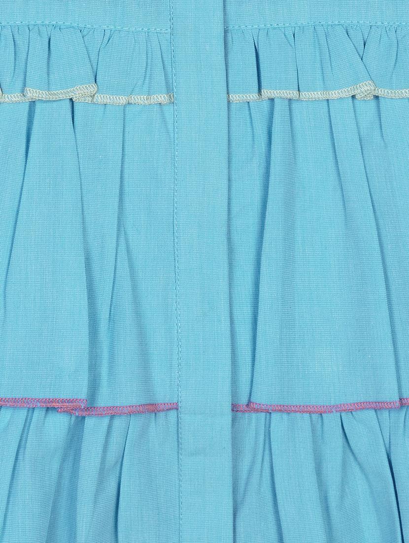 blue cotton regular top - 17586570 - Zoom Image - 3