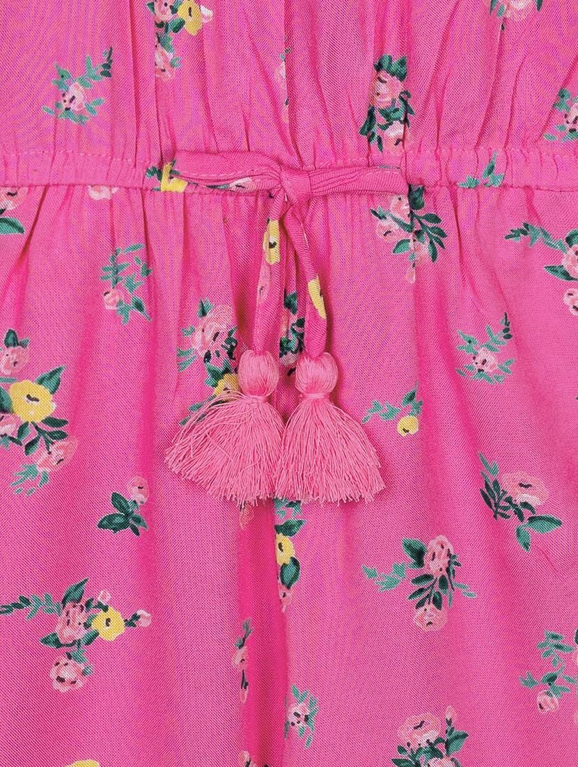 pink viscose full length jumpsuit twin sets & jump suit - 17586821 - Zoom Image - 3