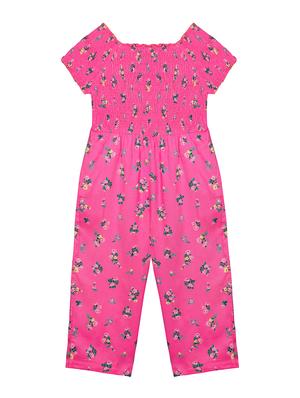 pink viscose full length jumpsuit twin sets & jump suit - 17586832 - Standard Image - 2
