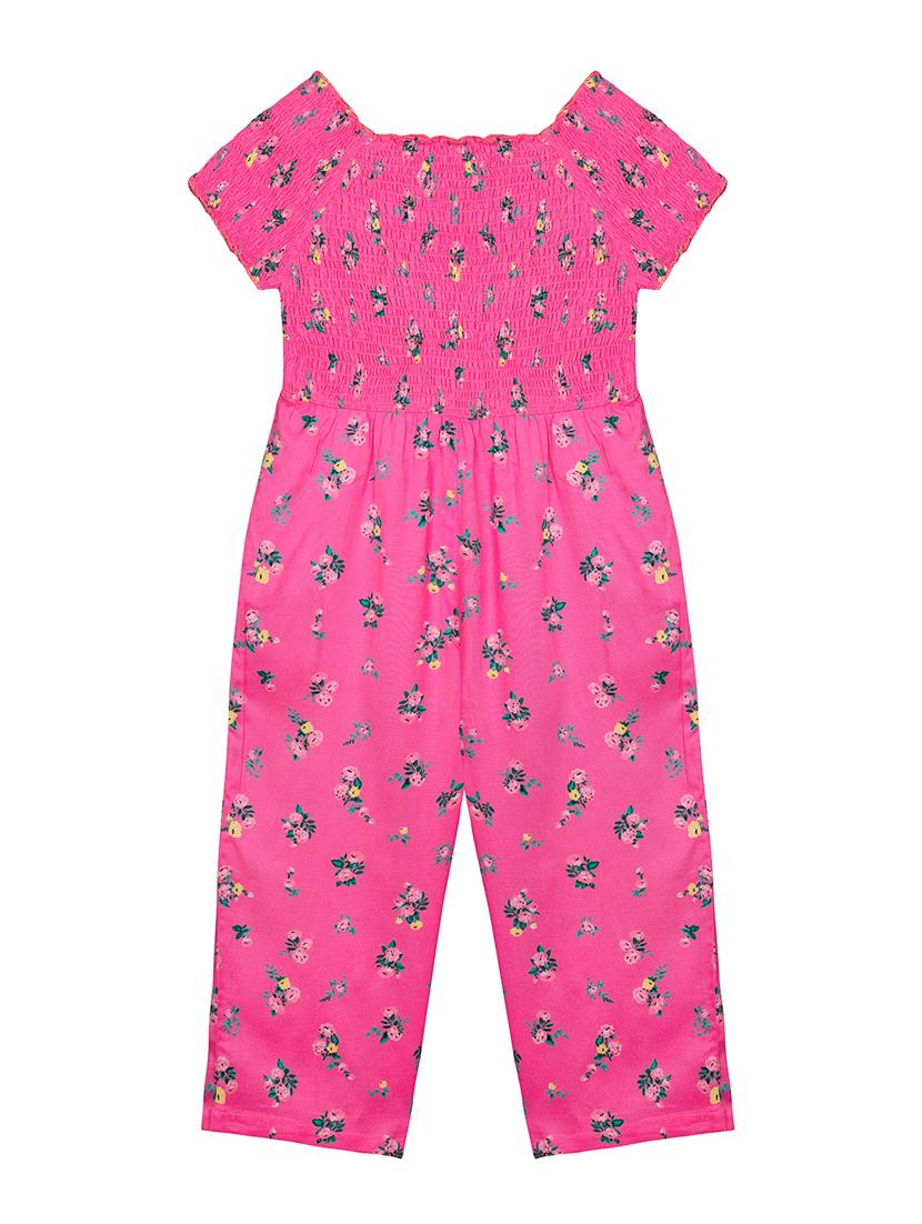 pink viscose full length jumpsuit twin sets & jump suit - 17586832 - Zoom Image - 2