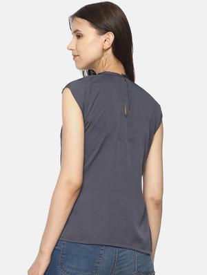 choker neck solid top - 17587216 - Standard Image - 3