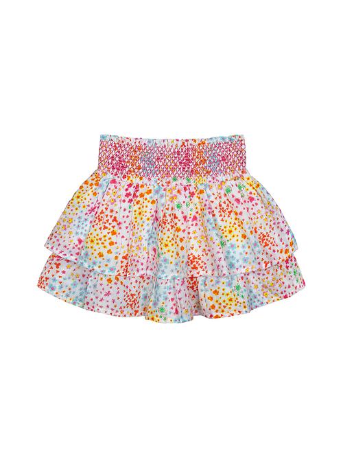 multi colored cotton flared skirt - 17588026 - Very Small Image - 1