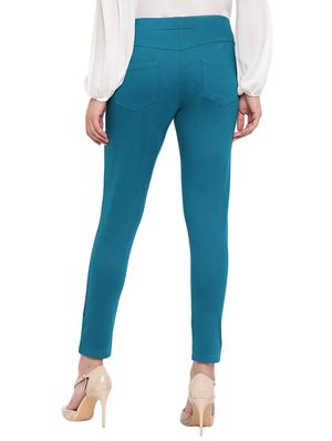 high rise solid jegging - 17588034 - Standard Image - 3
