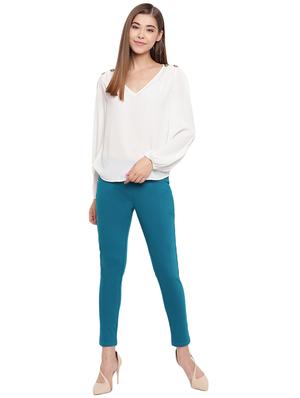 high rise solid jegging - 17588034 - Standard Image - 4