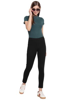 high rise solid jegging - 17588036 - Standard Image - 4