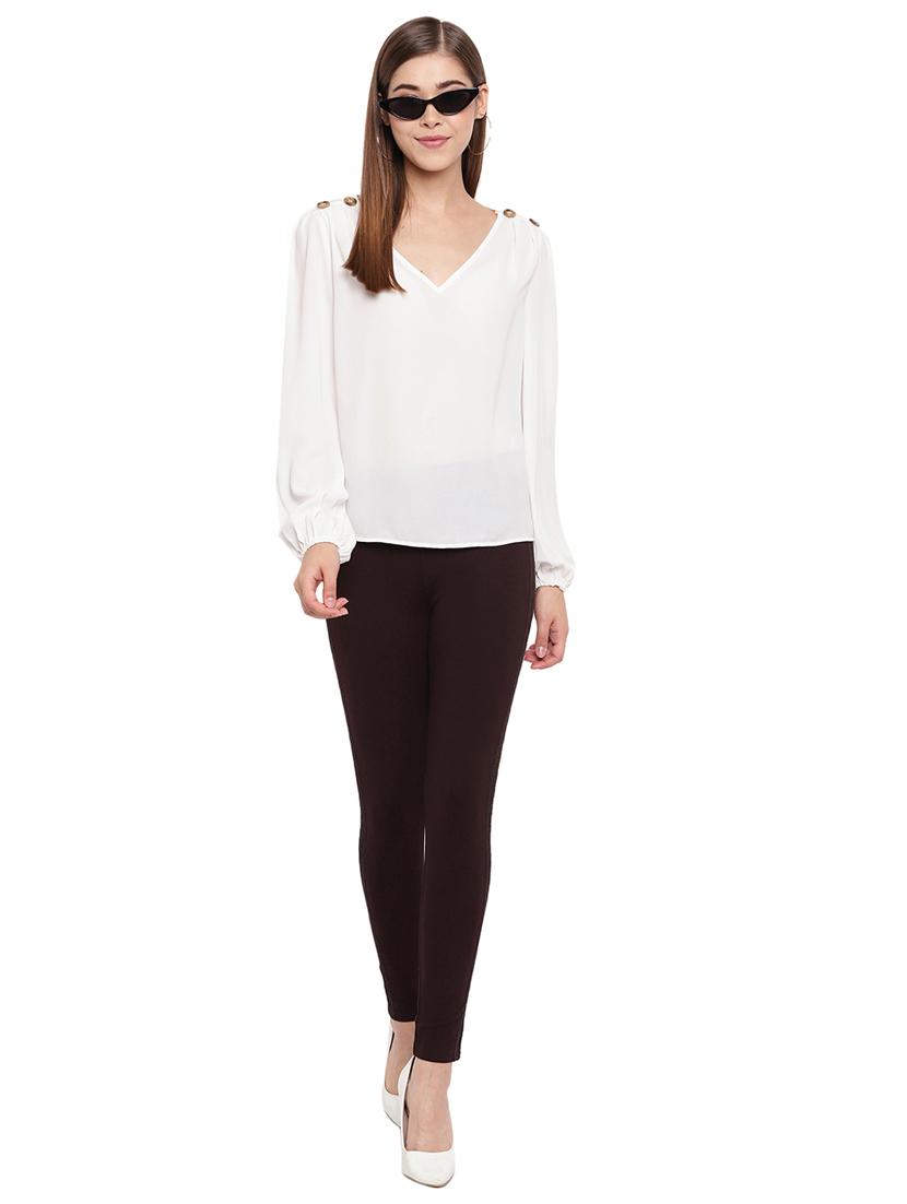 high rise solid jegging - 17588043 - Zoom Image - 4