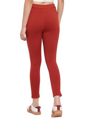 high rise solid jegging - 17588063 - Standard Image - 3