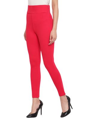 high rise solid jegging - 17588067 - Standard Image - 2