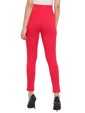 high rise solid jegging - 17588067 - Standard Image - 3