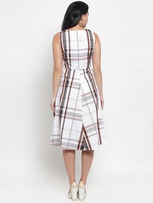 double breasted a-line dress - 17588203 - Standard Image - 3