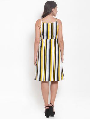 button down striped sheath dress - 17588228 - Standard Image - 3
