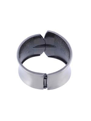 silver brass bangle bracelet - 17588249 - Standard Image - 3