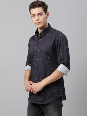black printed casual shirt - 17588310 - Standard Image - 2