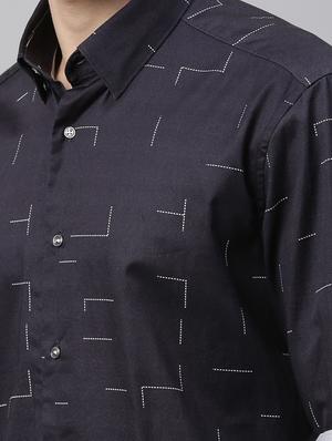 black printed casual shirt - 17588310 - Standard Image - 4