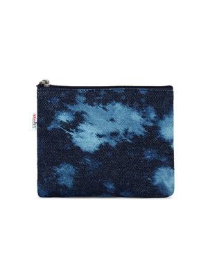 blue canvas regular pouch - 17588622 - Standard Image - 2