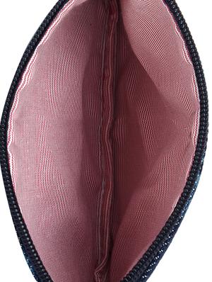 blue canvas regular pouch - 17588622 - Standard Image - 3