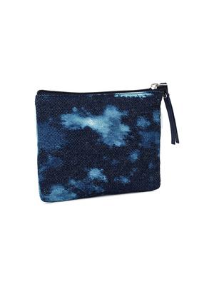 blue canvas regular pouch - 17588622 - Standard Image - 5