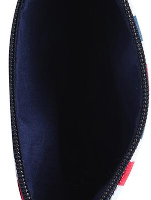 multi colored canvas regular pouch - 17588623 - Standard Image - 3
