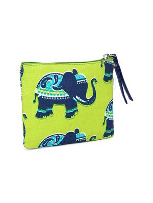 green canvas regular pouch - 17588624 - Standard Image - 5