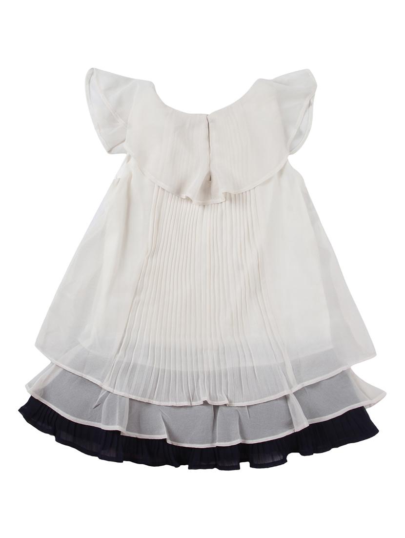 white solid frock - 17588785 - Zoom Image - 2