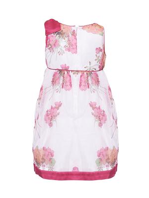 white floral frock - 17588845 - Standard Image - 2