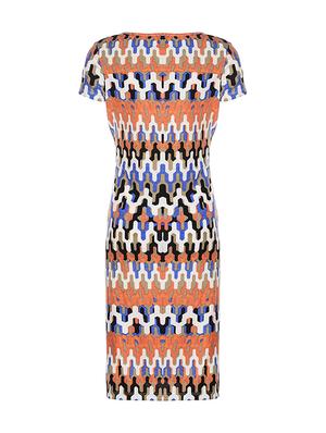 blue printed frock - 17588847 - Standard Image - 2