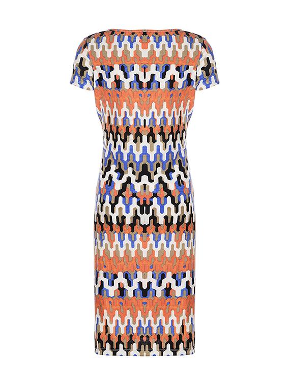 blue printed frock - 17588847 - Zoom Image - 2