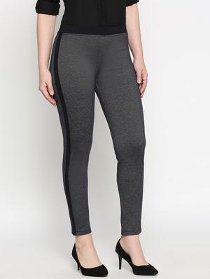 high rise printed treggings - 17589101 - Standard Image - 2