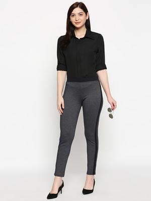 high rise printed treggings - 17589101 - Standard Image - 5