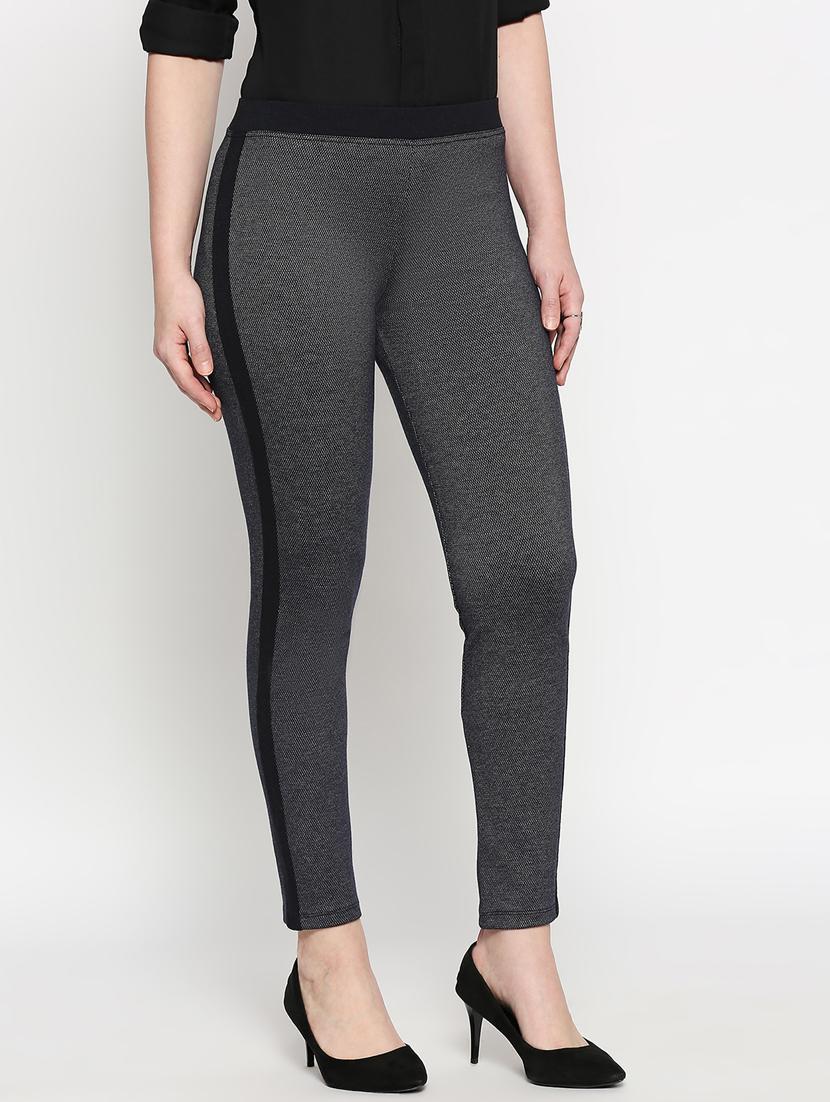 high rise printed treggings - 17589101 - Zoom Image - 2