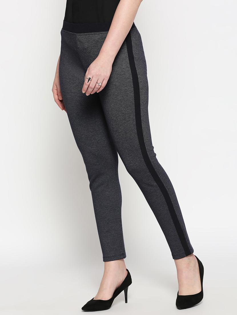 high rise printed treggings - 17589101 - Zoom Image - 3