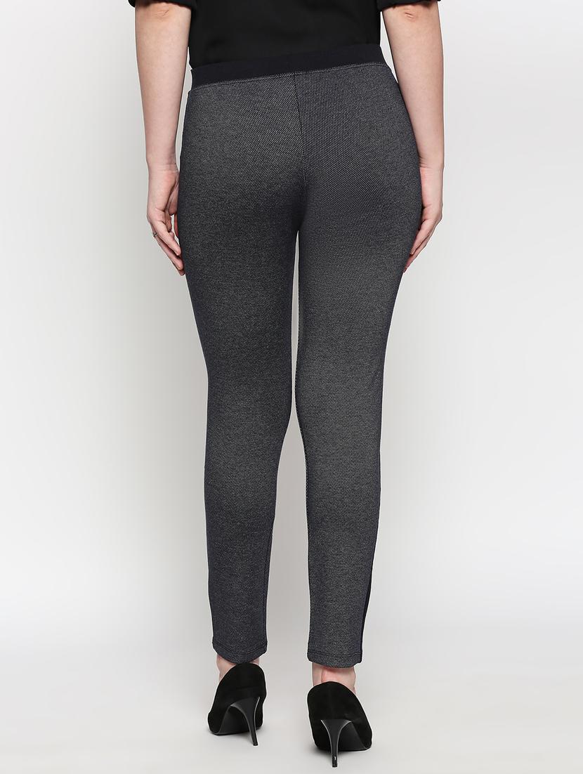 high rise printed treggings - 17589101 - Zoom Image - 4