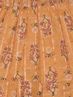yellow cotton aline skirt - 17589171 - Standard Image - 3