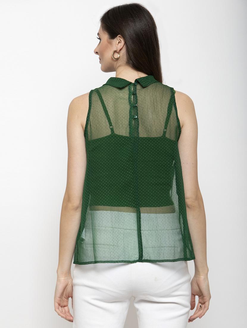 turtle neck embellished top - 17589183 - Zoom Image - 4