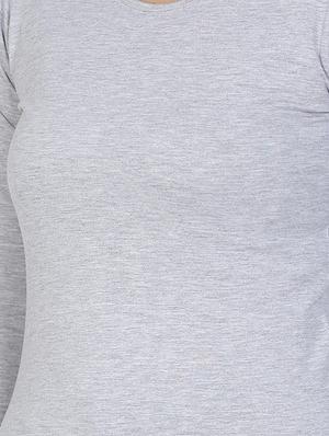 round neck solid tee - 17590308 - Standard Image - 5