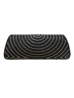 black silk ethnic clutch - 17590644 - Standard Image - 2