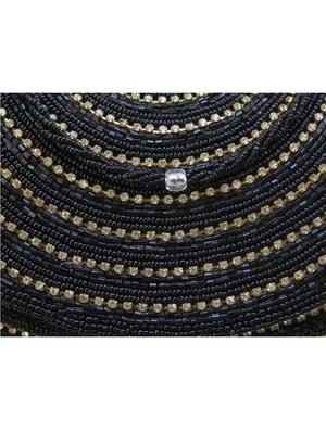 black silk ethnic clutch - 17590644 - Standard Image - 4