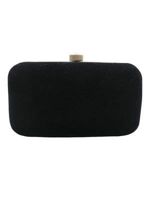 black velvet box clutch - 17590662 - Standard Image - 2