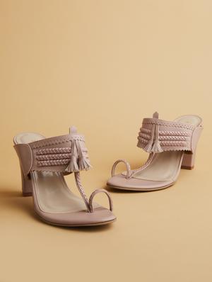 pink slip on sandals - 17591898 - Standard Image - 2