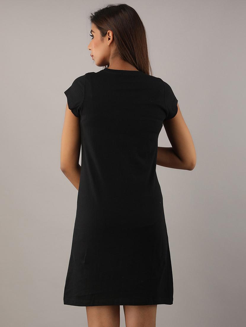 round neck shift dress - 17592067 - Zoom Image - 3