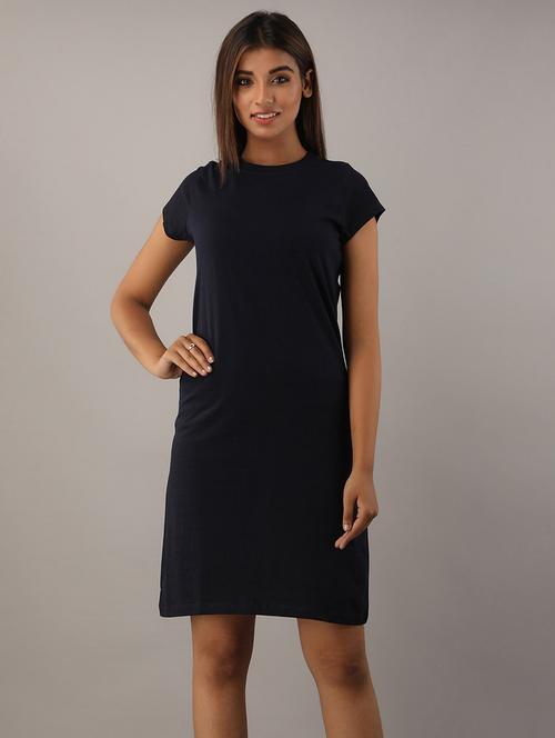 round neck shift dress - 17592068 - Standard Image - 1
