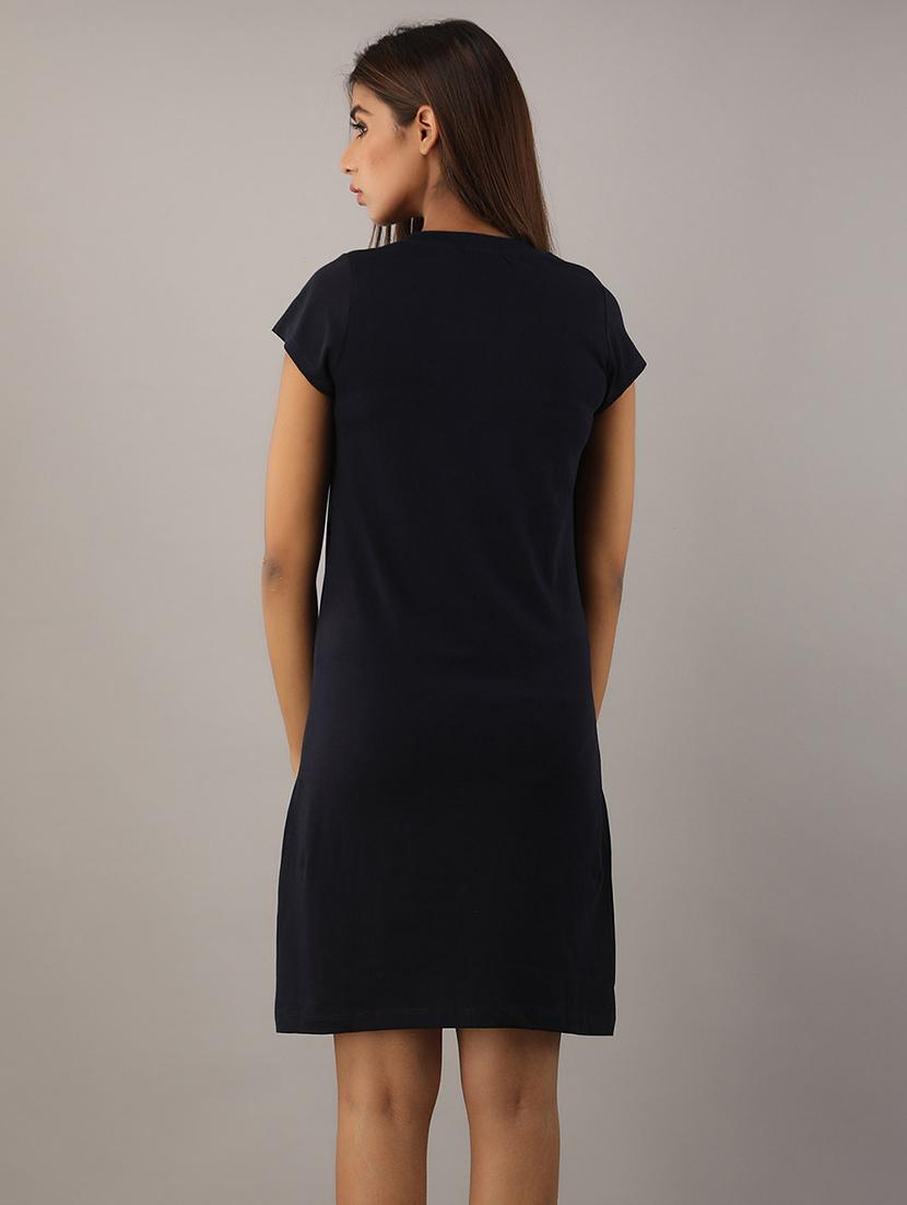 round neck shift dress - 17592068 - Zoom Image - 3