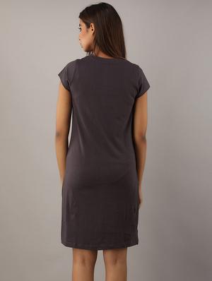 round neck shift dress - 17592069 - Standard Image - 3