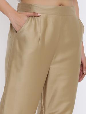 mid rise flat front trouser - 17592251 - Standard Image - 6